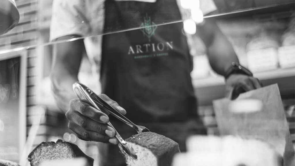 artion bakery branding desktop
