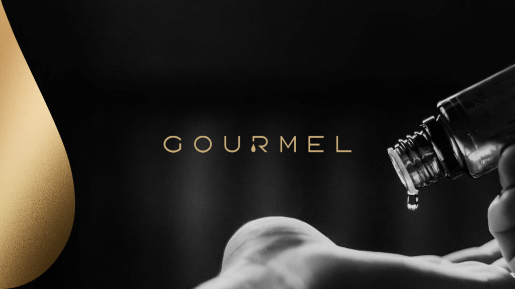 gourmel oil beauty branding desktop