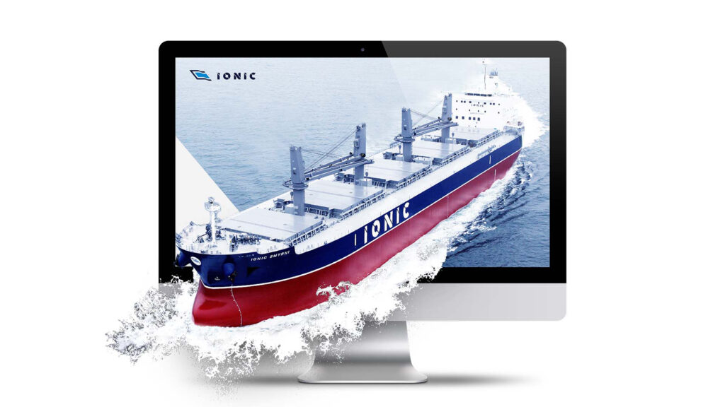 ionic shipping 2 bulkcarriers website desktop