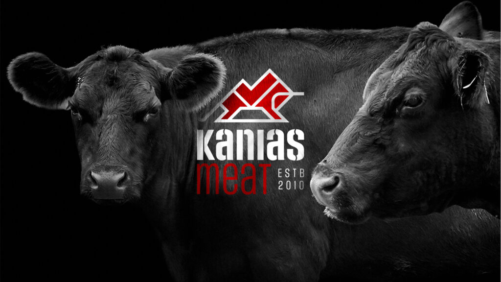 kanias meat farm branding desktop