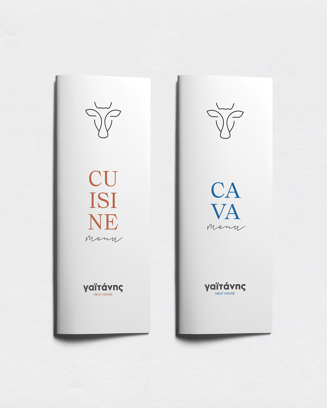 gaitanis menu design cover